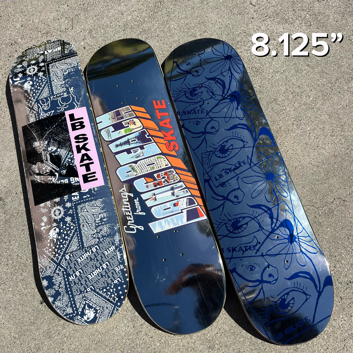 Long Beach Skate Co Decktober Blind Bag Skateboard Deck