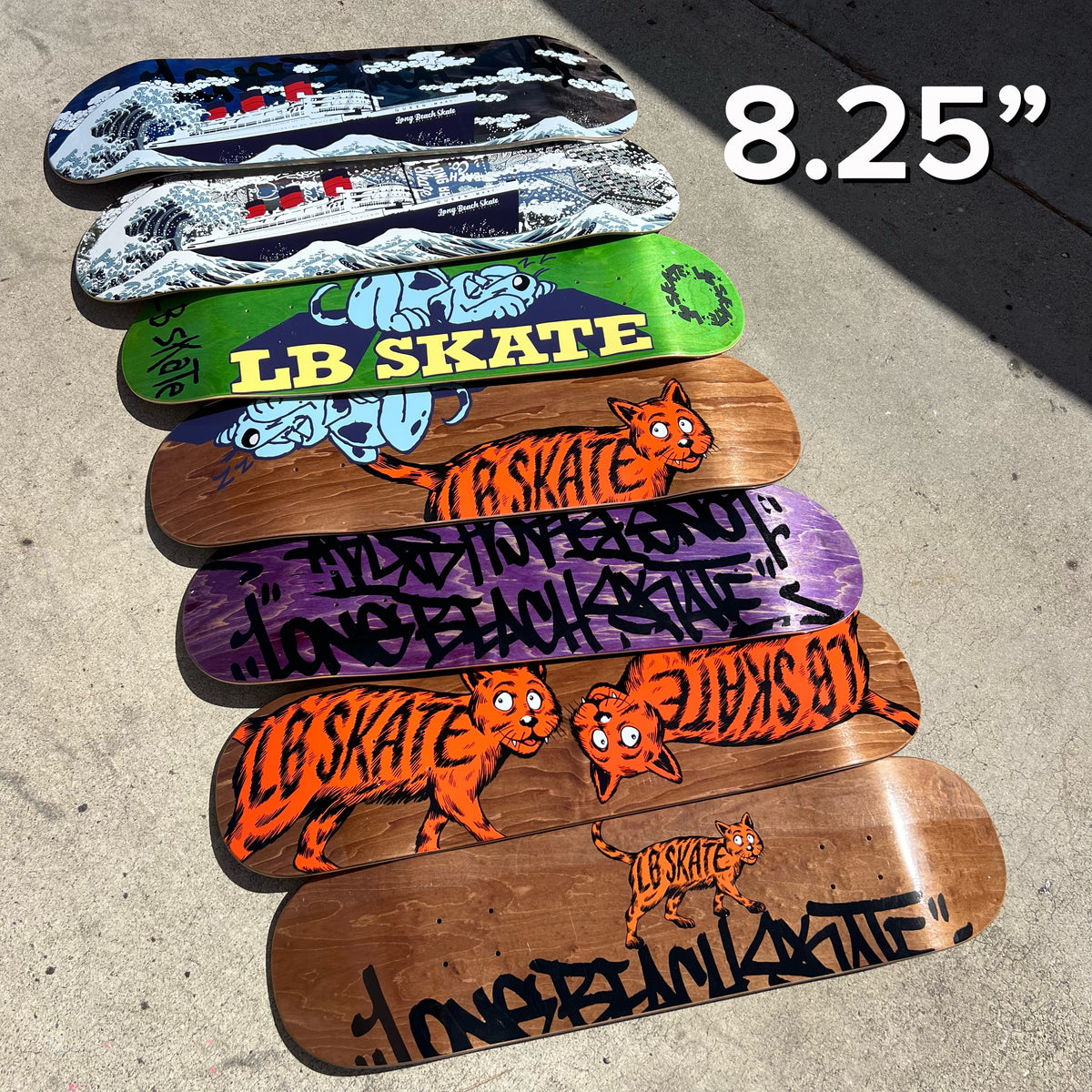 Long Beach Skate Co Decktober Blind Bag Skateboard Deck