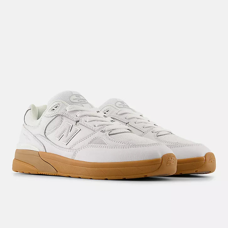 New Balance Numeric Andrew Reynolds 933 White/Gum Skate Shoes (UN933WWB)