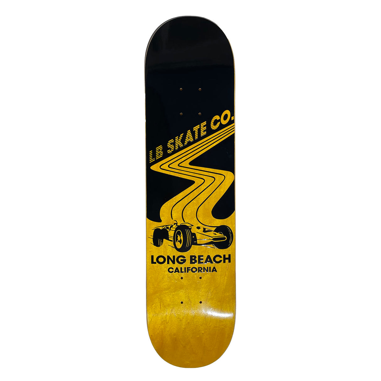 Long Beach Skate Co Grand Prix Assorted Stain Skateboard Deck