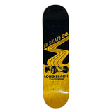 Long Beach Skate Co Grand Prix Assorted Stain Skateboard Deck