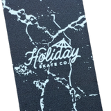 Holiday Crackle Logo Clear Graphic Griptape