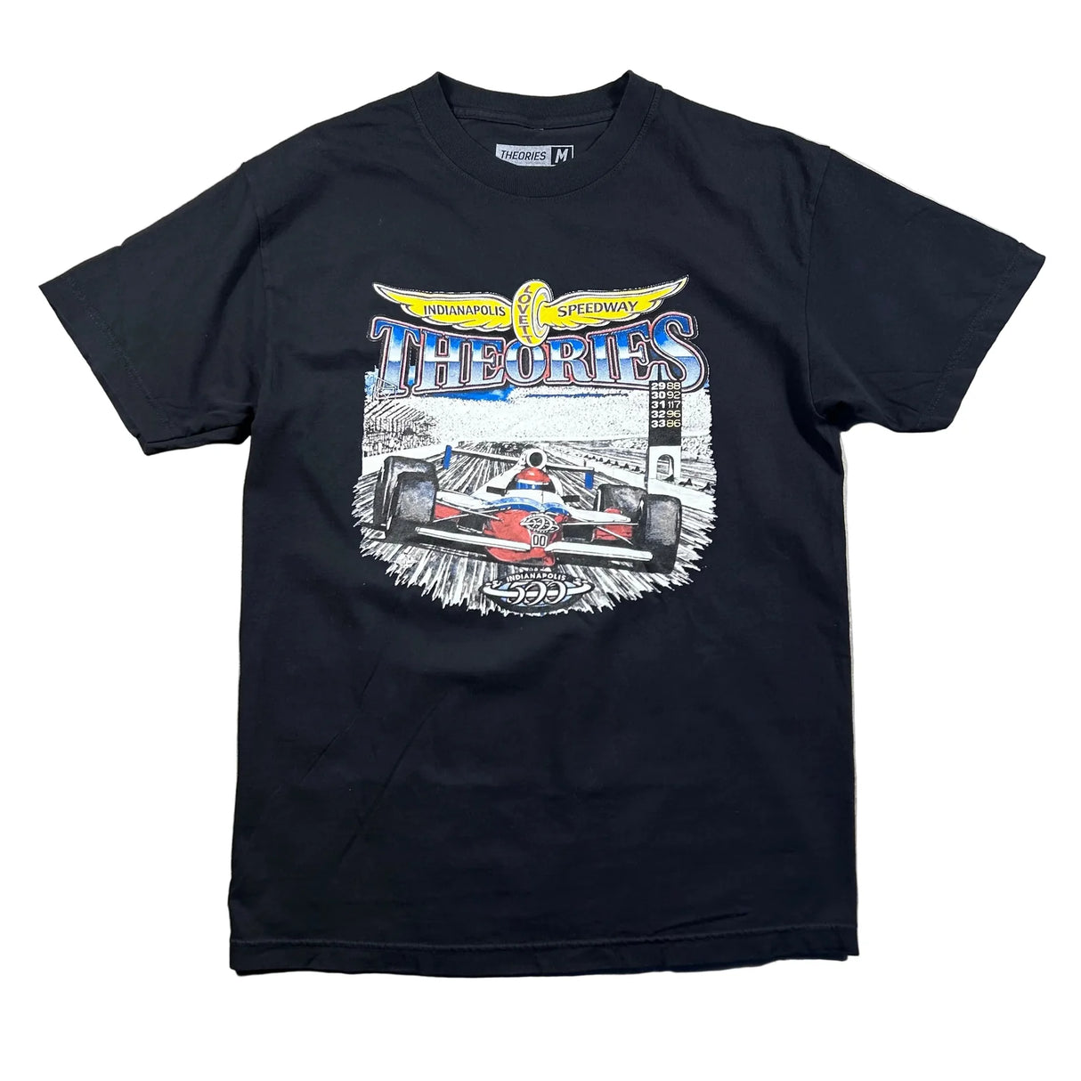 Theories Speedway Garment Dyed Black T-Shirt