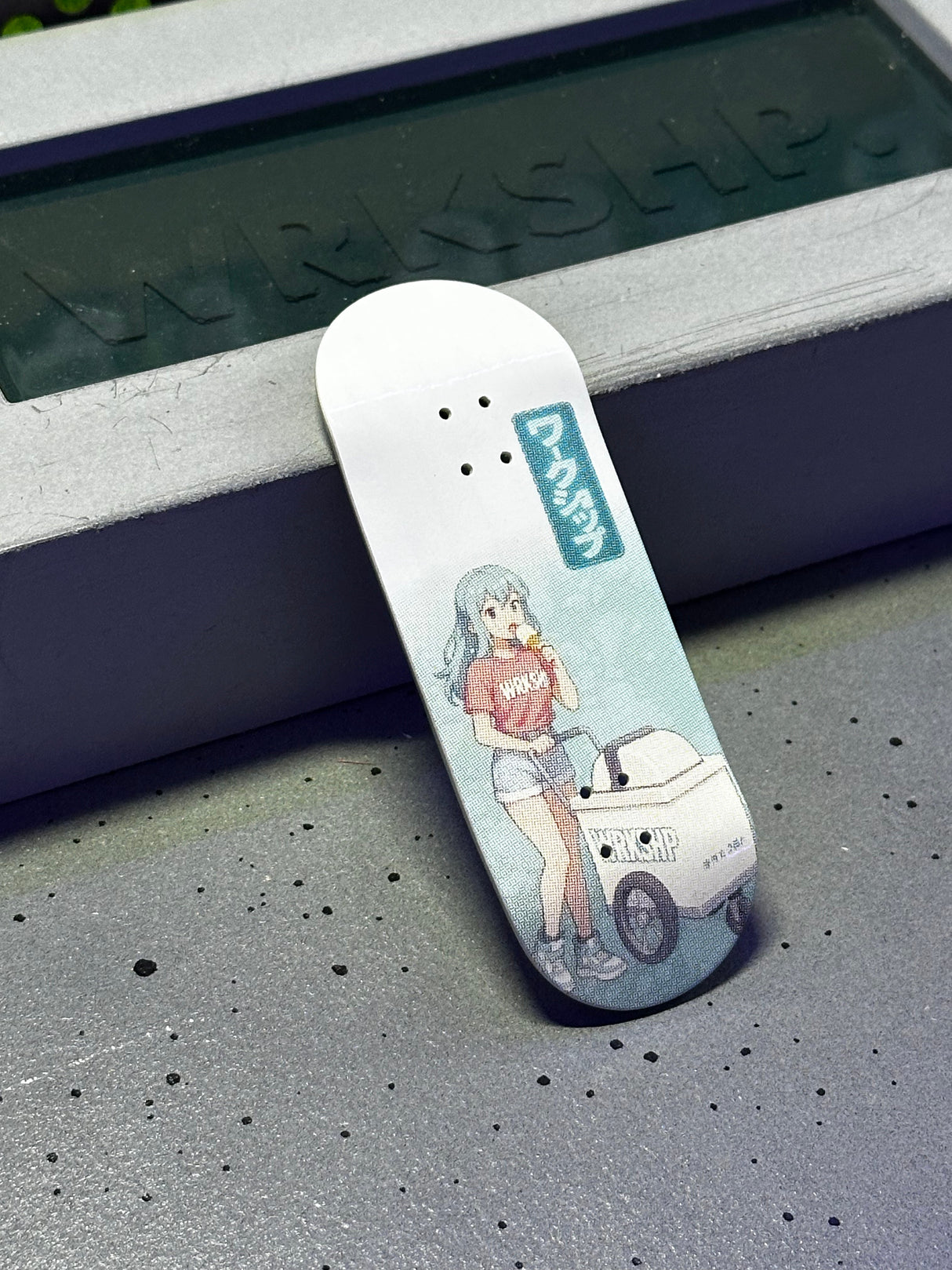 Wrkshp Mint Gelato Fingerboard Deck