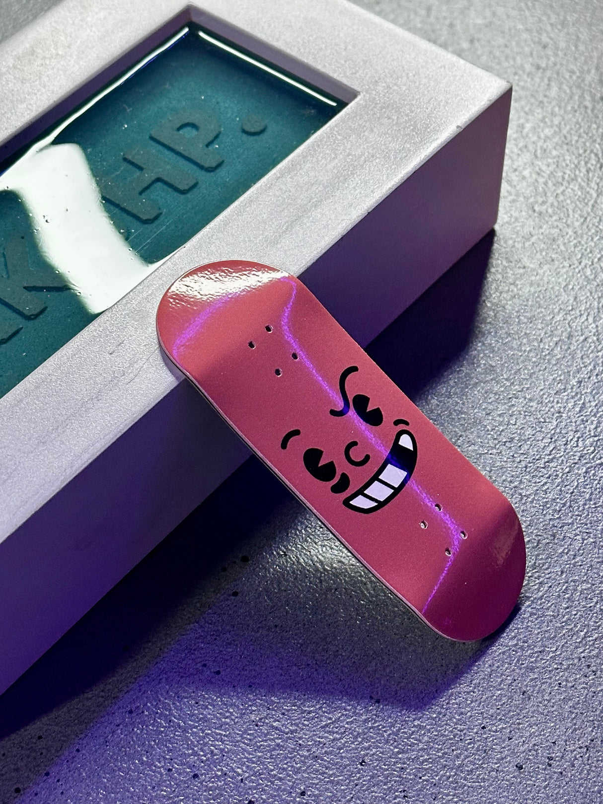Wrkshp F@$k Yeah! (Pink) Fingerboard Deck