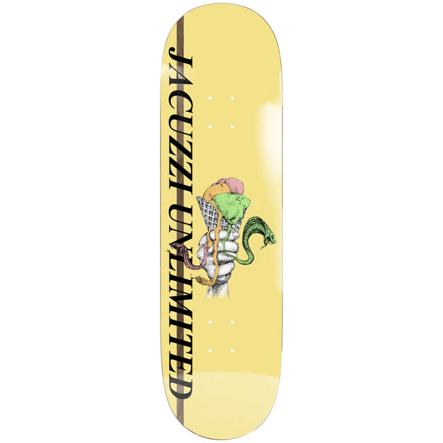 Jacuzzi Jake Yanko Venom Treat EX7 Cream 8.25" Skateboard Deck - 8.25"