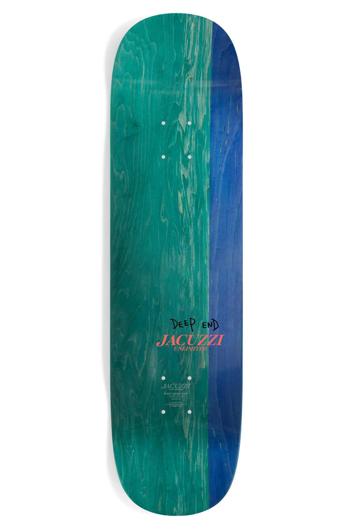 Jacuzzi Jake Yanko High Dive EX7 Skateboard Deck