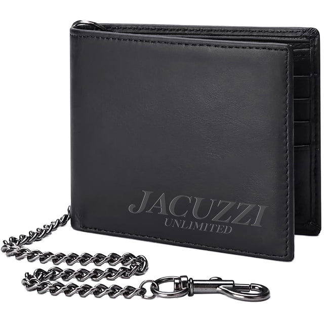 Jacuzzi PU Leather Chain Wallet
