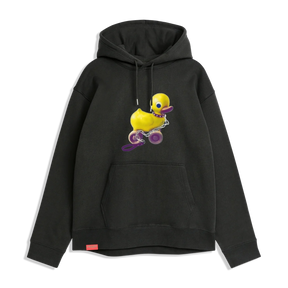 Jacuzzi Duck Black Hooded Sweatshirt - S