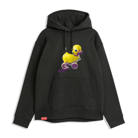 Jacuzzi Duck Black Hooded Sweatshirt - S