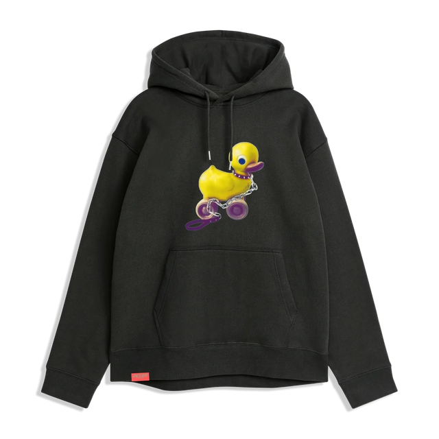 Jacuzzi Duck Black Hooded Sweatshirt - S