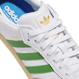 Adidas Samba White Crew Green Gum Shoes