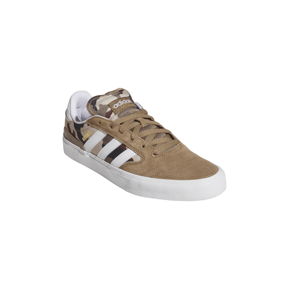 Adidas Busenitz Vulc II Khaki Six / Cloud White / Aurora Ink Shoes