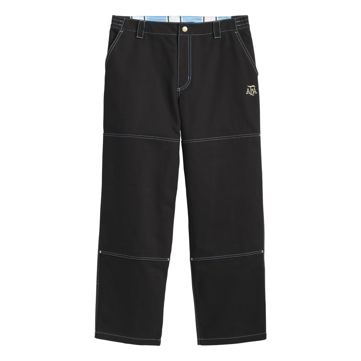 Adidas Skateboarding x Thrasher x AFA Black Chino Pants
