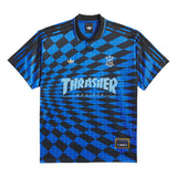 Adidas Skateboarding x Thrasher x AFA Black/Blue Jersey
