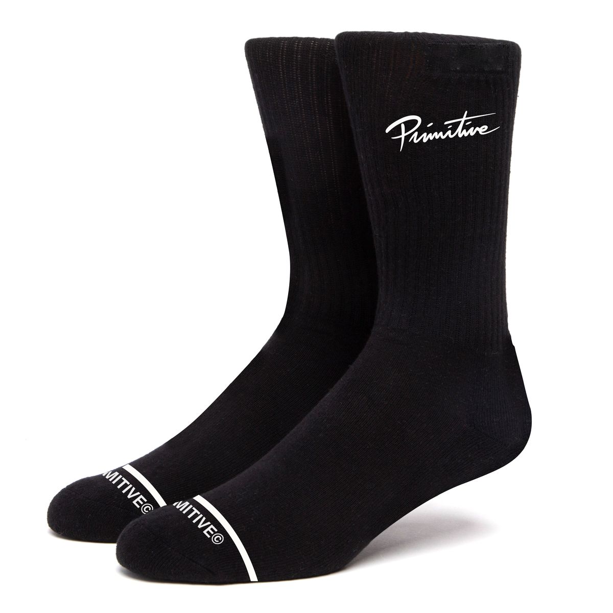 Primitive Core Logo Black 3-Pack Socks