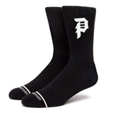 Primitive Core Logo Black 3-Pack Socks