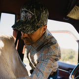Seager Los Rios Twill Camo Snapback Hat
