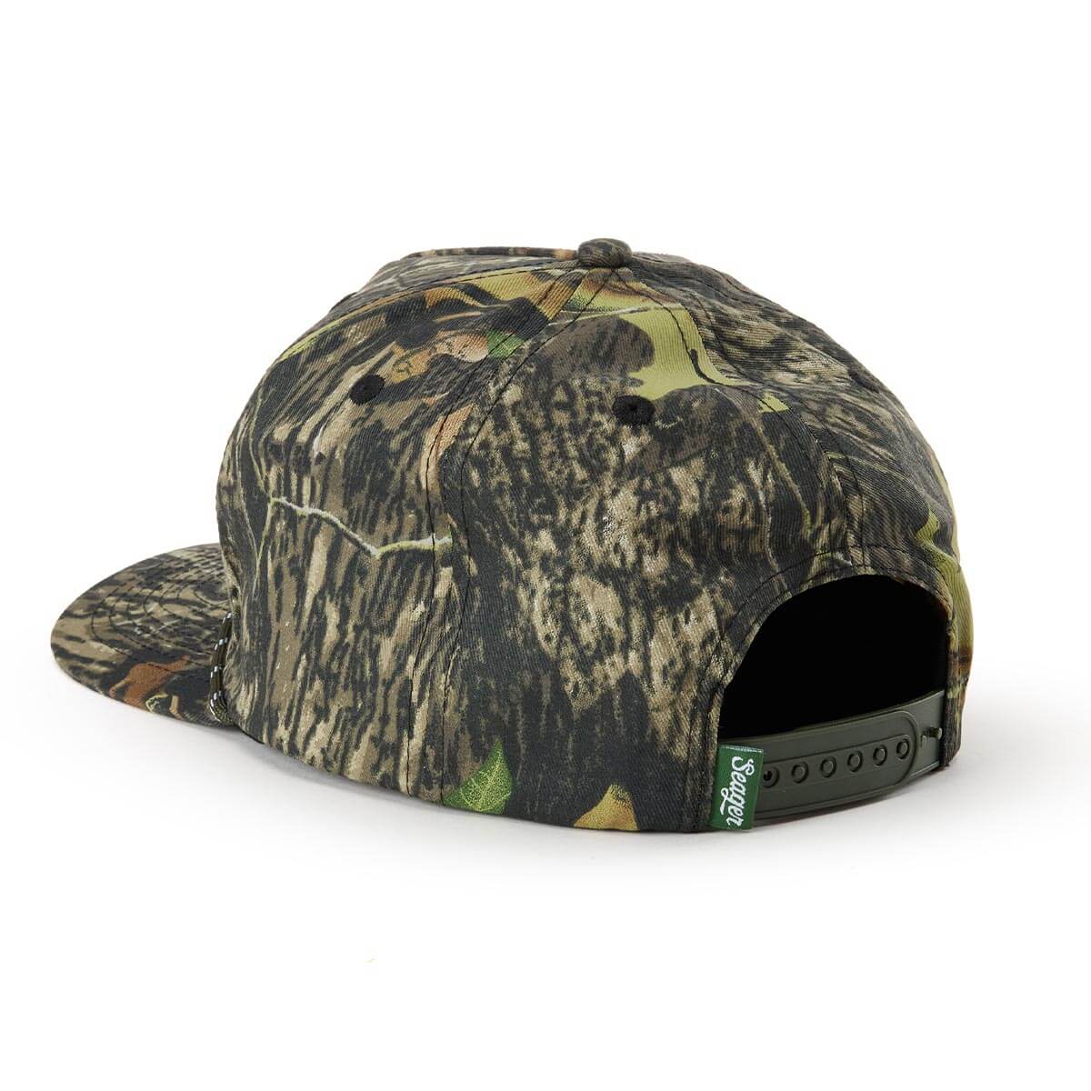 Seager Los Rios Twill Camo Snapback Hat