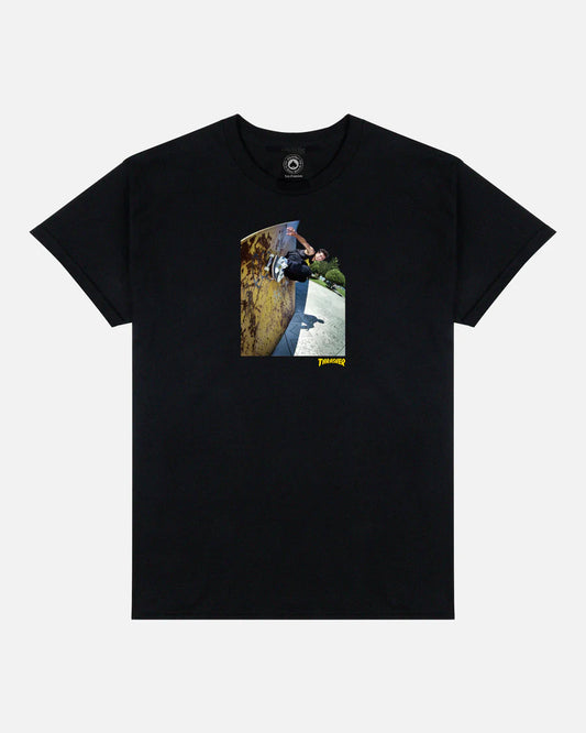 Thrasher Mic-E Wallride Black S/s Shirt