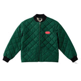 Huf X Mickey Mouse Quilted Forest Green Work Jacket