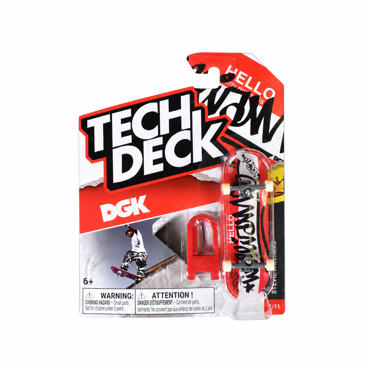 Tech Deck DGK Hello My Name is Stevie Williams Fingerboard Complete