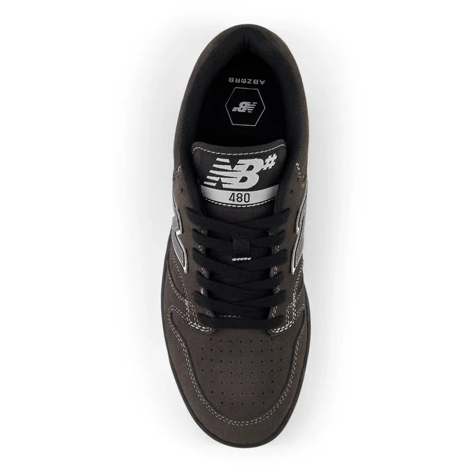 New Balance Numeric 480 WIDE Dark Grey Black Shoes