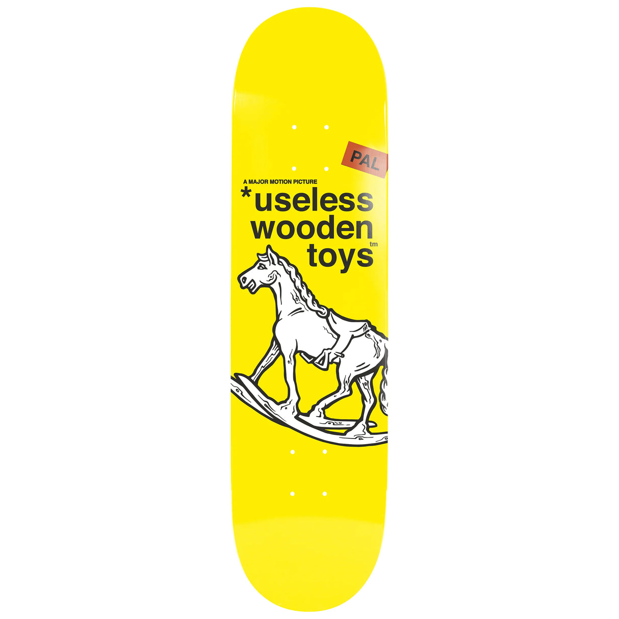 New Deal Useless Wooden Toys PAL Skateboard Deck