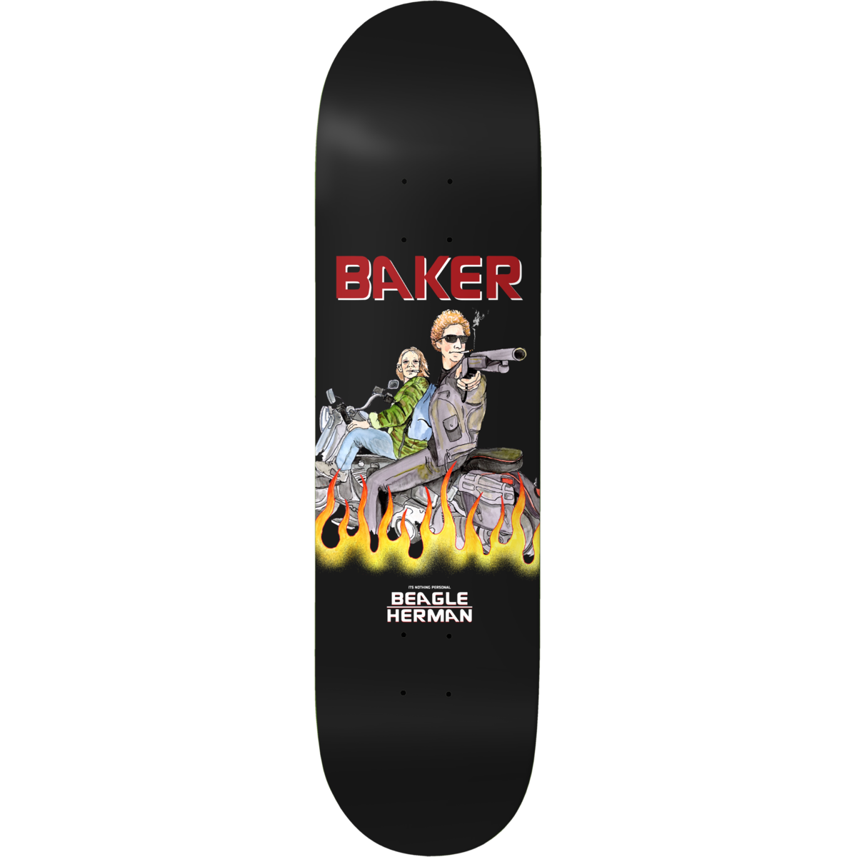 Baker Herman Beagle Nothin Personal 8.25" Skateboard Deck