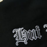 HUF Olympia Black Hooded Overshirt