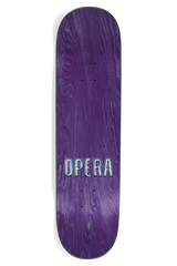 Opera Trey Wood Lightning EX7 Black/Silver Skateboard Deck