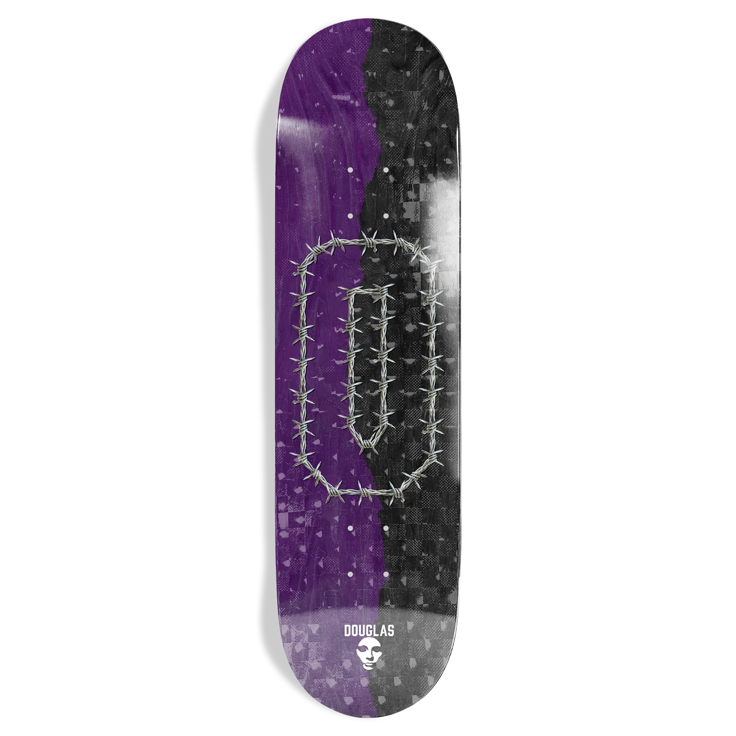 Opera Josh Douglas Big O EX7 Purple/Black Skateboard Deck