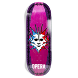 Opera Fatties Torn Spike Purple/Pink 11" Skateboard Deck