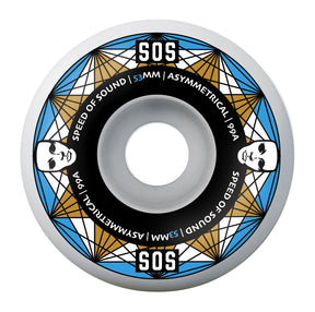 Opera SOS Heaters Asymmetrical 99a 53mm Skateboard Wheels
