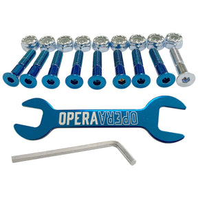 Opera Blue/Silver 7/8" Allen Hardware