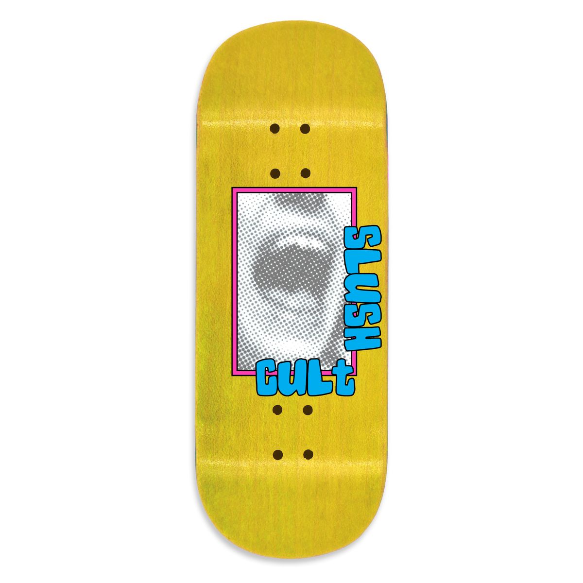 Slushcult X DK Out Loud Pro Deck Random Colored Fingerboard Skateboard