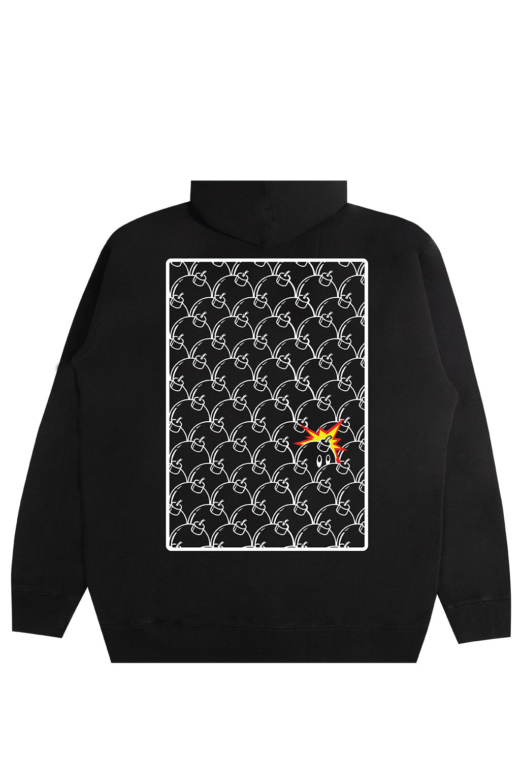 The Hundreds Outstanding Black Zip-up Hooded Sweatshirt