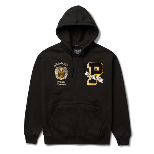 Primitive Altar Black Zip Hooded Sweatshirt