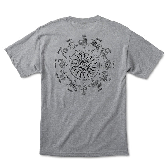 Primitive Zodiac Athletic Heather Grey S/s Shirt