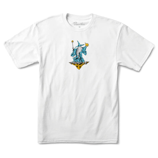 Primitive Wizard White S/s Shirt