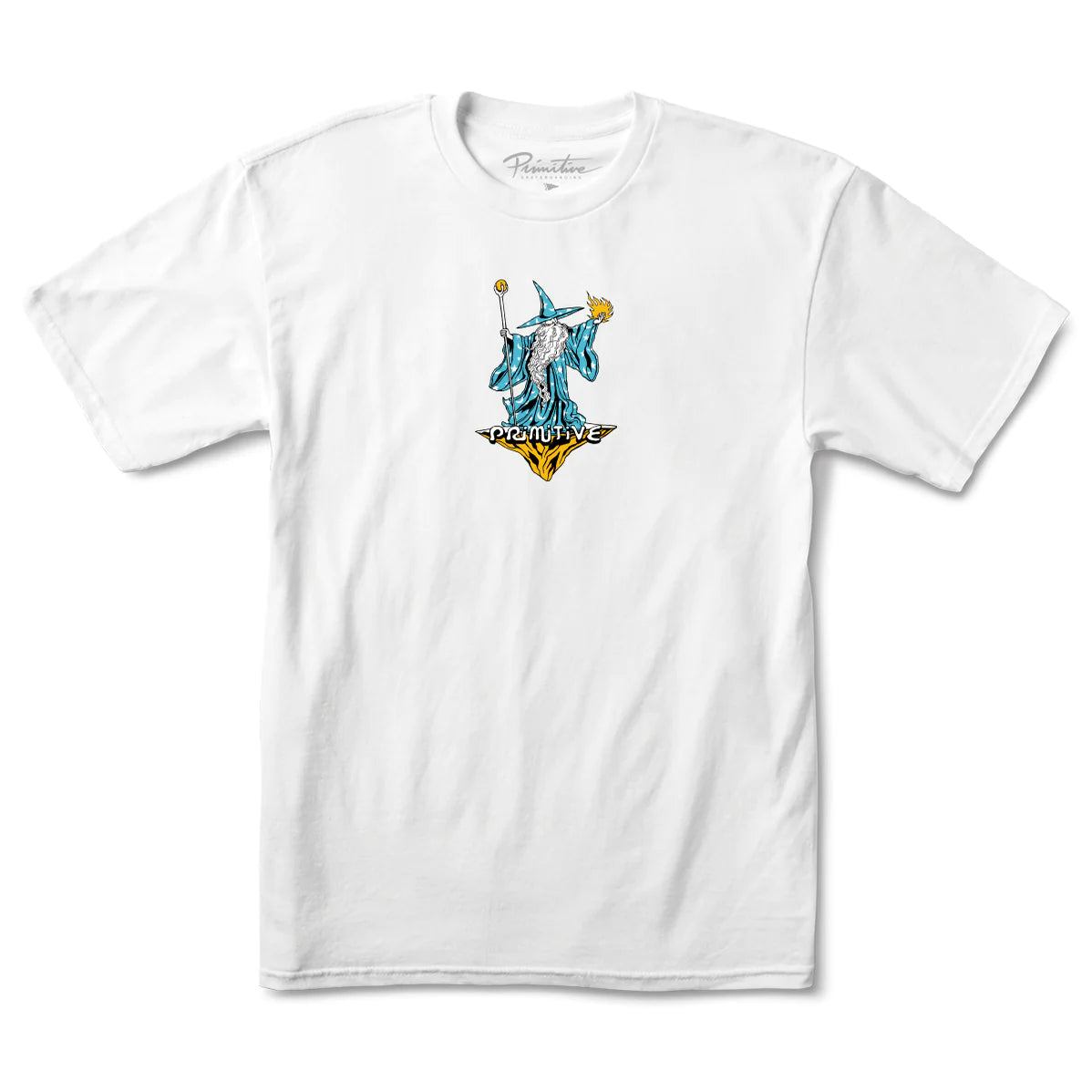 Primitive Wizard White S/s Shirt