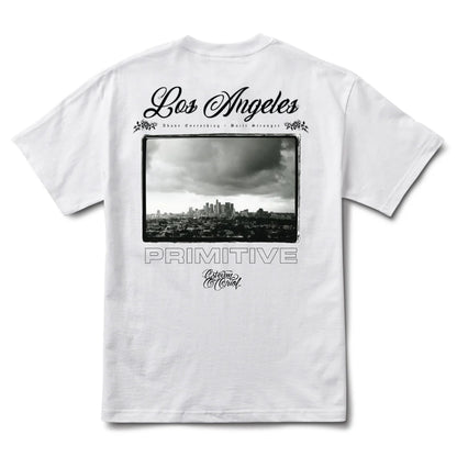 Primitive x Estevan Oriol City of Angels White Heavyweight S/s Shirt