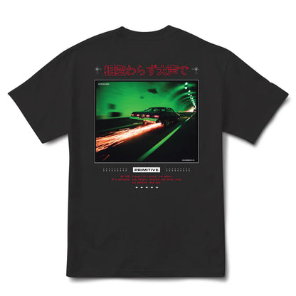 Primitive x Estevan Oriol Scrape Black Heavyweight S/s Shirt