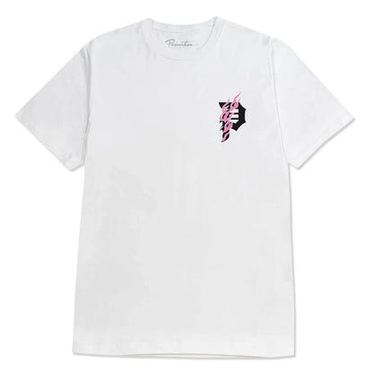 Primitive Honor White Heavyweight S/s Shirt
