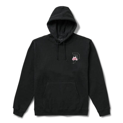 Primitive Sakura Black Heavyweight Hooded Sweatshirt