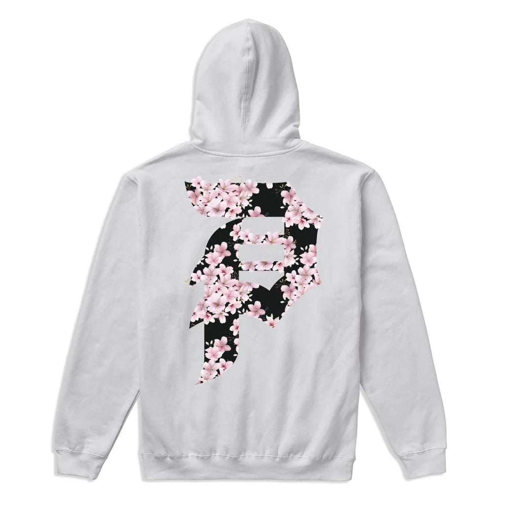 Primitive Sakura White Hooded Sweatshirt