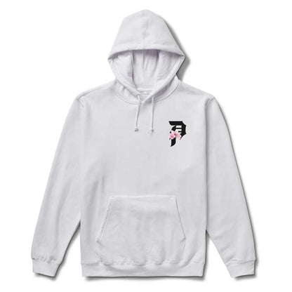 Primitive Sakura White Hooded Sweatshirt