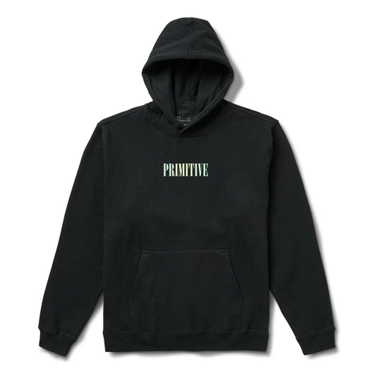 Primitive Aura Black Hooded Sweatshirt