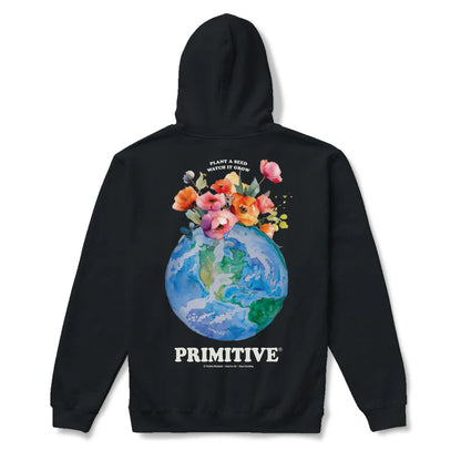Primitive Seed Black Hooded Sweatshirt