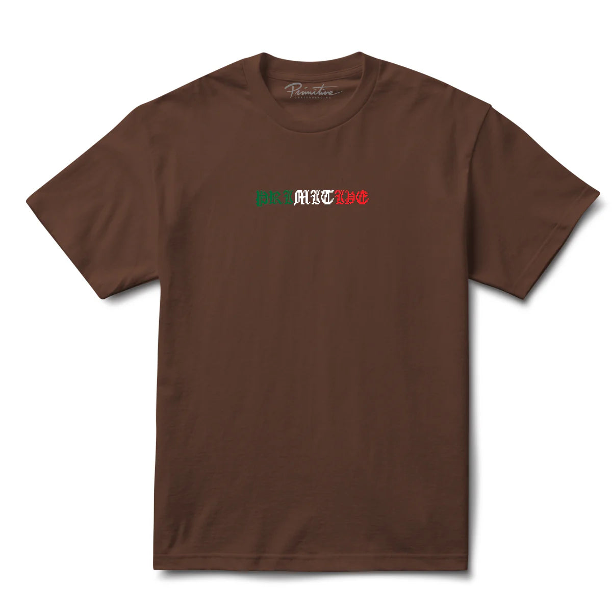 Primitive Glory Brown S/s Heavyweight Shirt